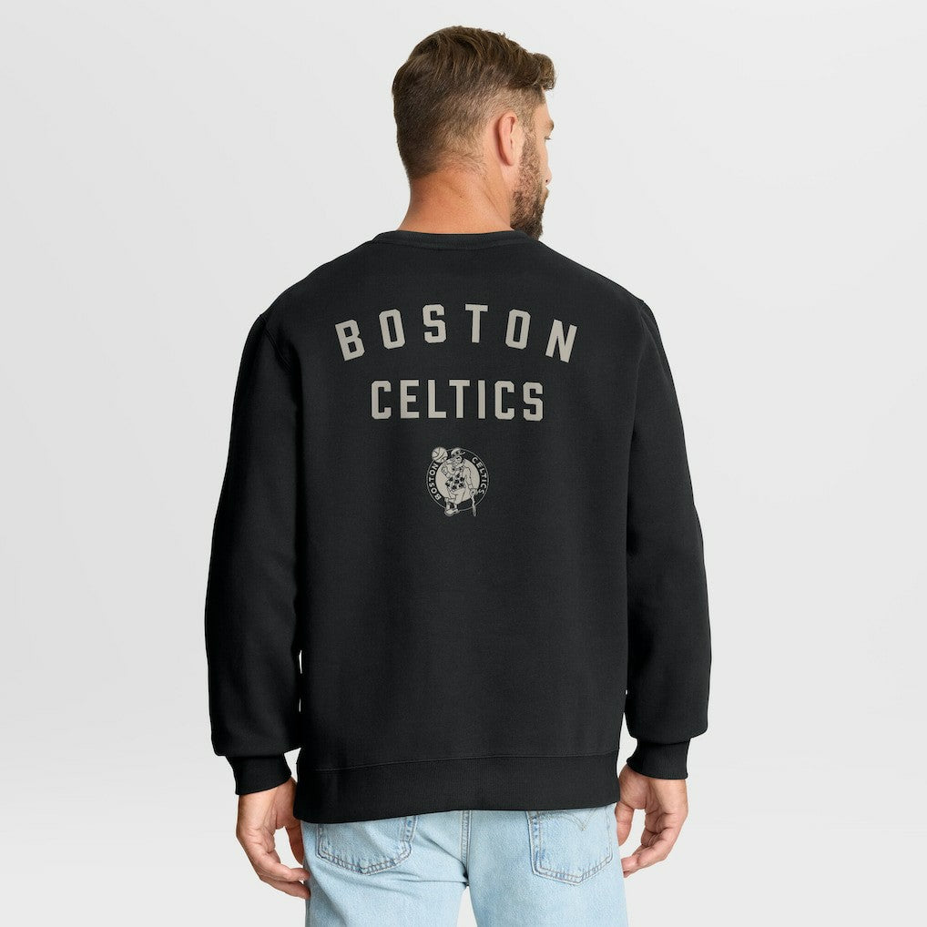 Boston Celtics Crossover Collection Defensive Rotation Drill Premium Pullover Sweatshirt Black - NBA
