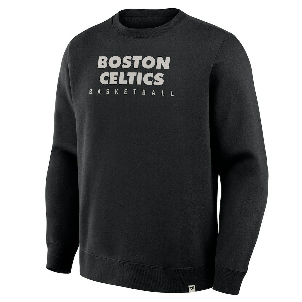 Boston Celtics Crossover Collection Defensive Rotation Drill Premium Pullover Sweatshirt Black - NBA