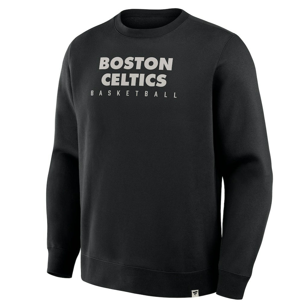 Boston Celtics Crossover Collection Defensive Rotation Drill Premium Pullover Sweatshirt Black - NBA