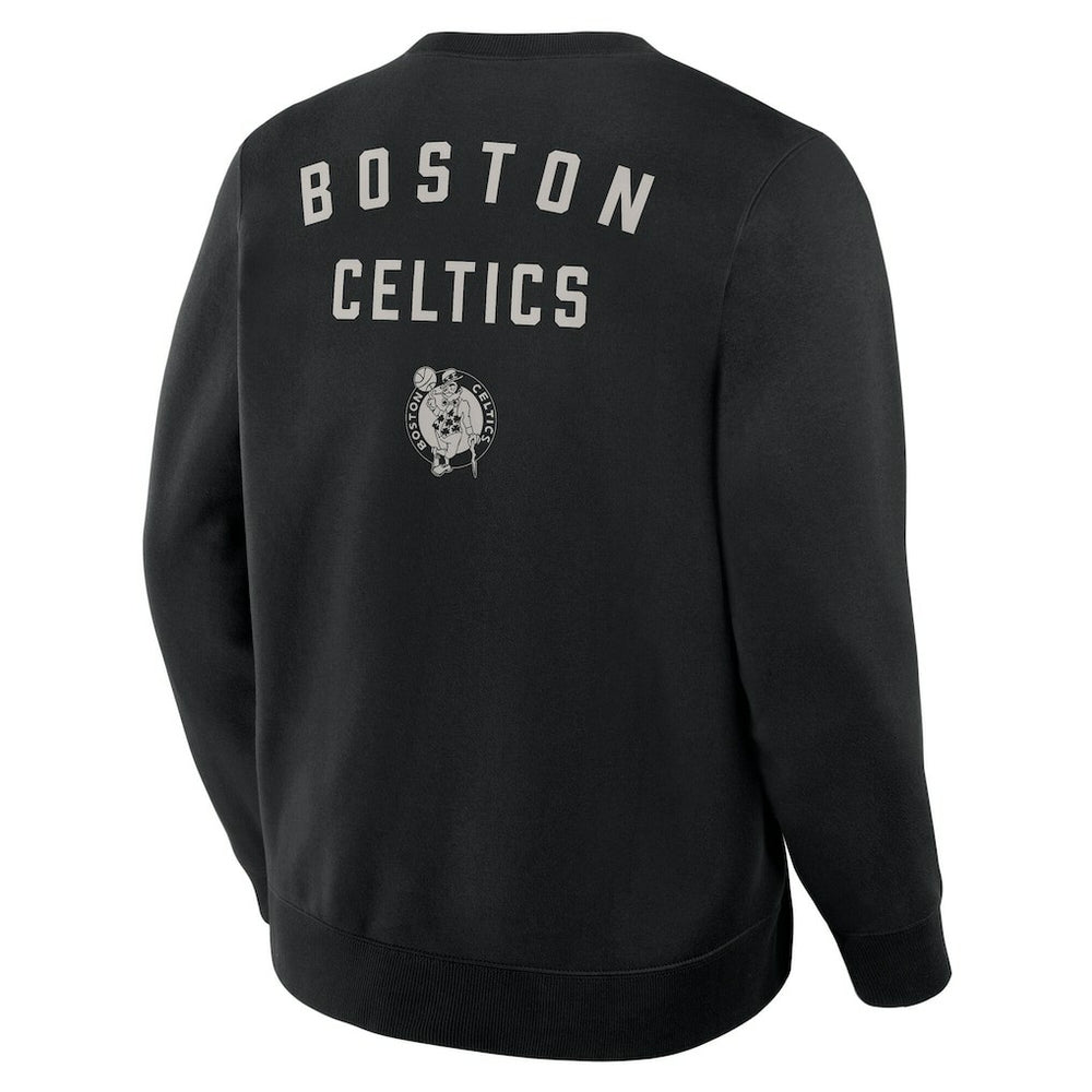 Boston Celtics Crossover Collection Defensive Rotation Drill Premium Pullover Sweatshirt Black - NBA