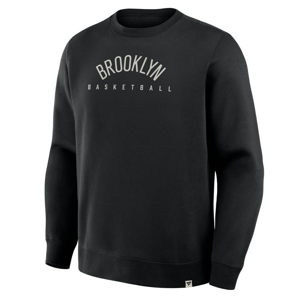 Brooklyn Nets Crossover Collection Defensive Rotation Drill Premium Pullover Sweatshirt Black - NBA