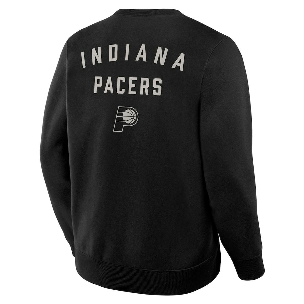 Indiana Pacers Crossover Collection Defensive Rotation Drill Premium Pullover Sweatshirt Black - NBA