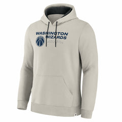 Washington Wizards Crossover Collection Blocked Shot Premium Pullover Hoodie Off White - NBA
