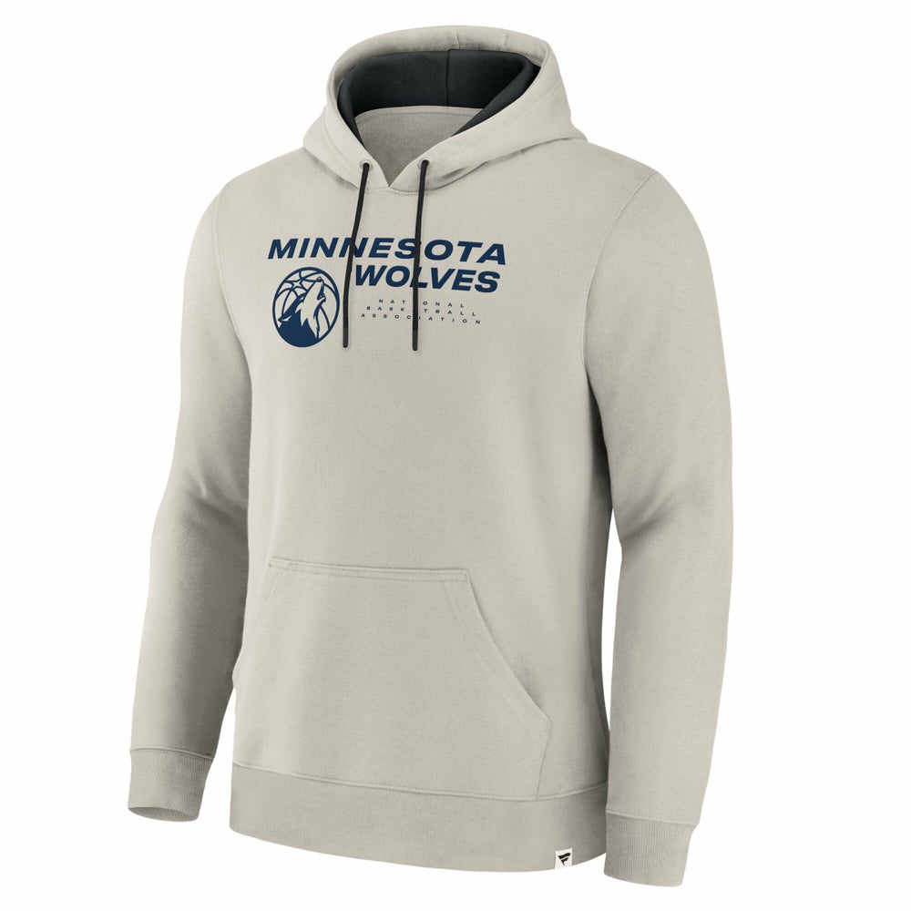 Minnesota Timberwolves Crossover Collection Blocked Shot Premium Pullover Hoodie Off White - NBA