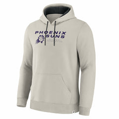Phoenix Suns Crossover Collection Blocked Shot Premium Pullover Hoodie Off White - NBA