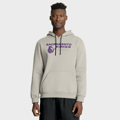 Sacramento Kings Crossover Collection Blocked Shot Premium Pullover Hoodie Off White - NBA