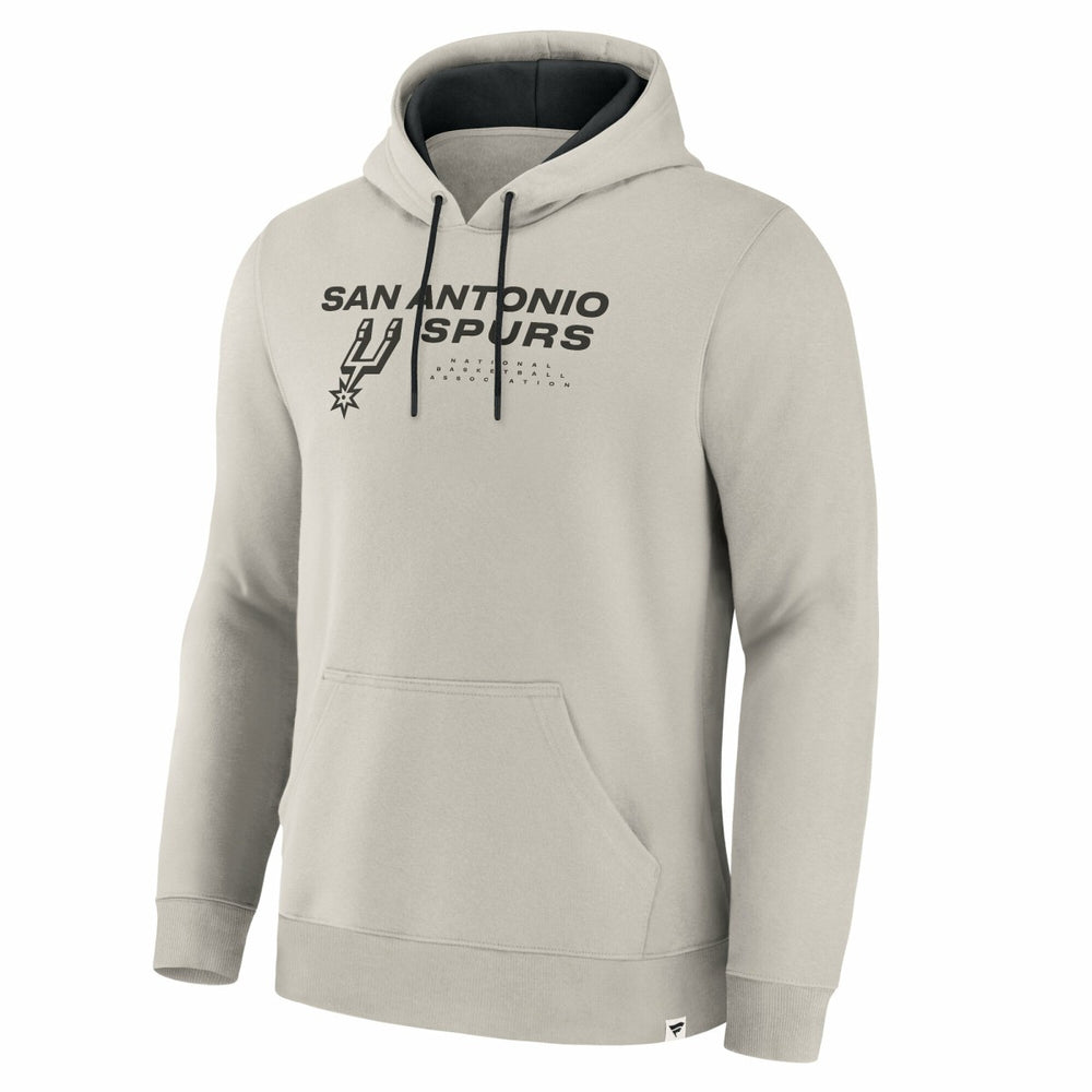 San Antonio Spurs Crossover Collection Blocked Shot Premium Pullover Hoodie Off White - NBA