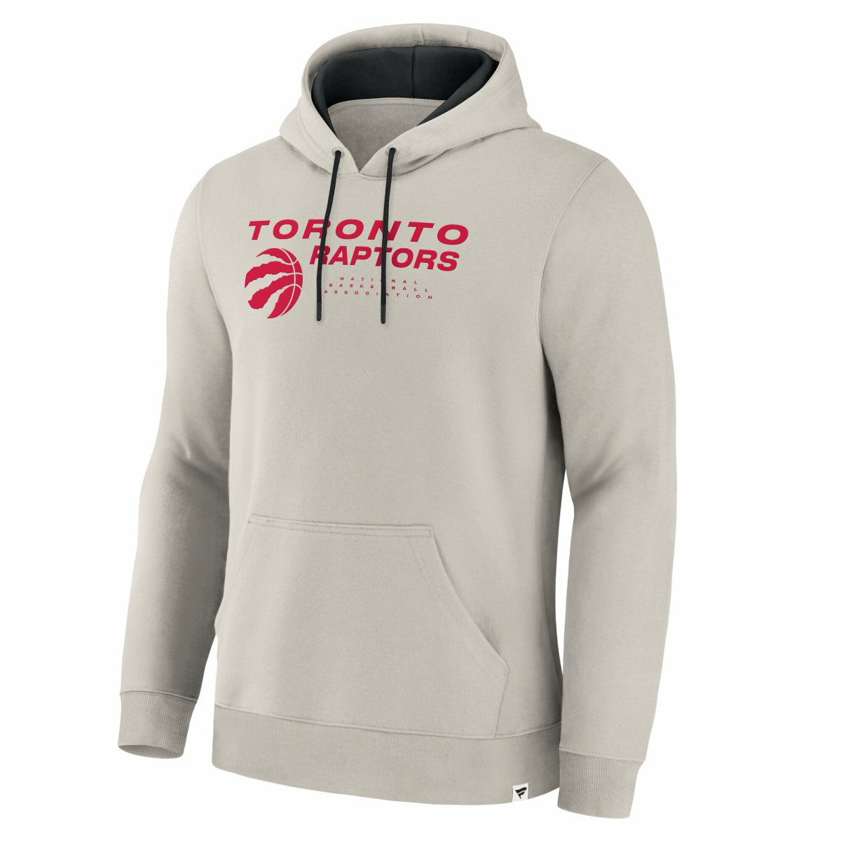 Toronto Raptors Crossover Collection Blocked Shot Premium Pullover Hoodie Off White - NBA