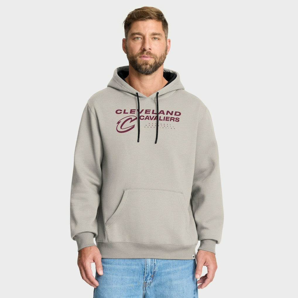 Cleveland Cavaliers Crossover Collection Blocked Shot Premium Pullover Hoodie Off White - NBA