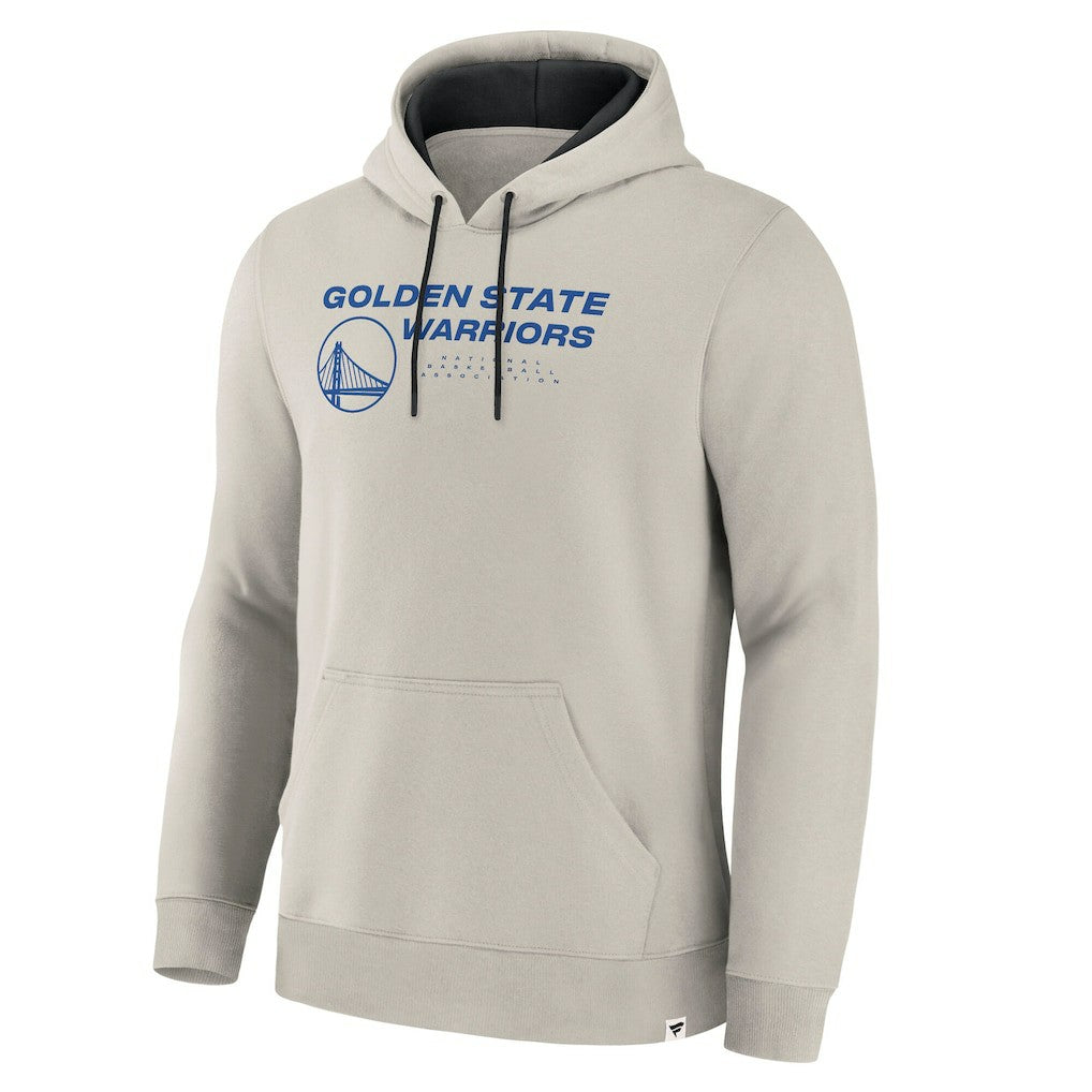 Golden State Warriors Crossover Collection Blocked Shot Premium Pullover Hoodie Off White - NBA