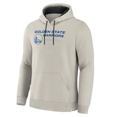 Golden State Warriors Crossover Collection Blocked Shot Premium Pullover Hoodie Off White - NBA