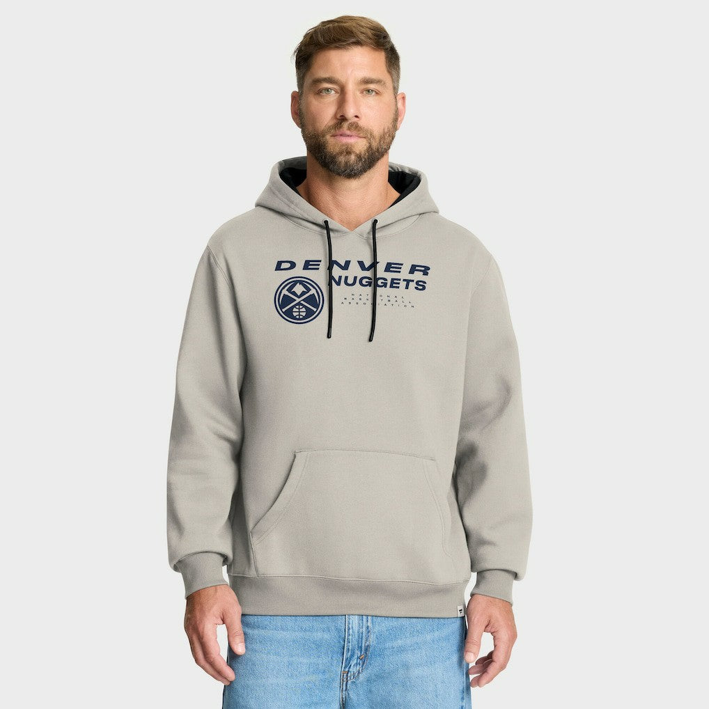 Denver Nuggets Crossover Collection Blocked Shot Premium Pullover Hoodie Off White - NBA