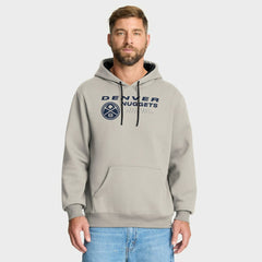Denver Nuggets Crossover Collection Blocked Shot Premium Pullover Hoodie Off White - NBA