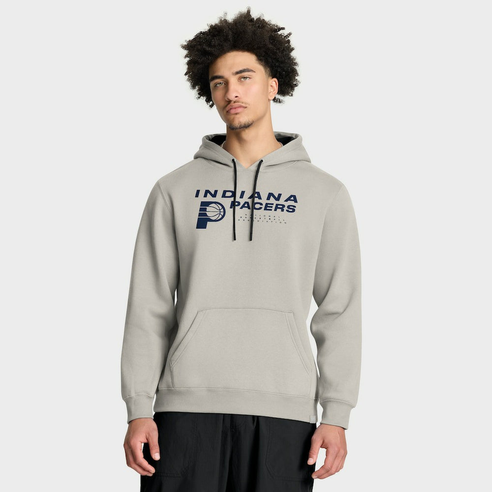 Indiana Pacers Crossover Collection Blocked Shot Premium Pullover Hoodie Off White - NBA