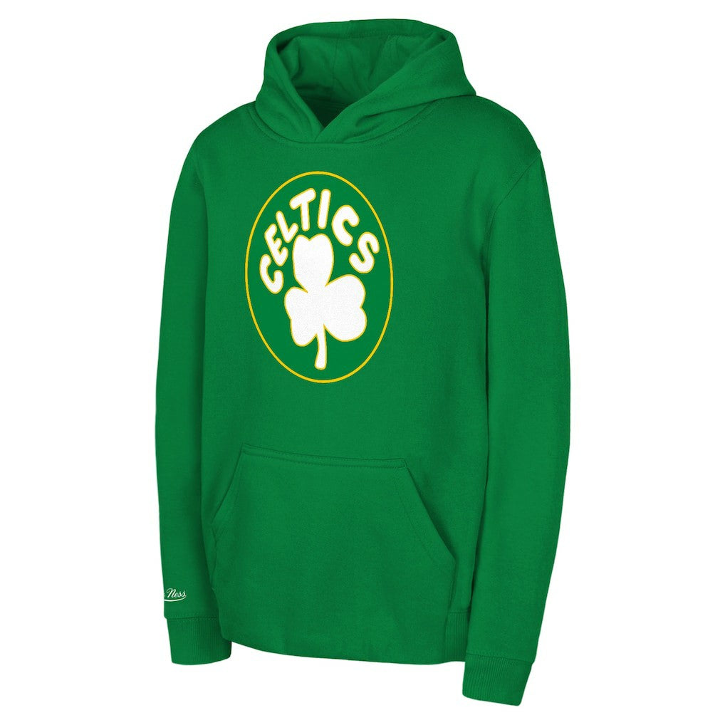 Boston Celtics Preschool Retro Logo Pullover Hoodie Kelly Green - NBA