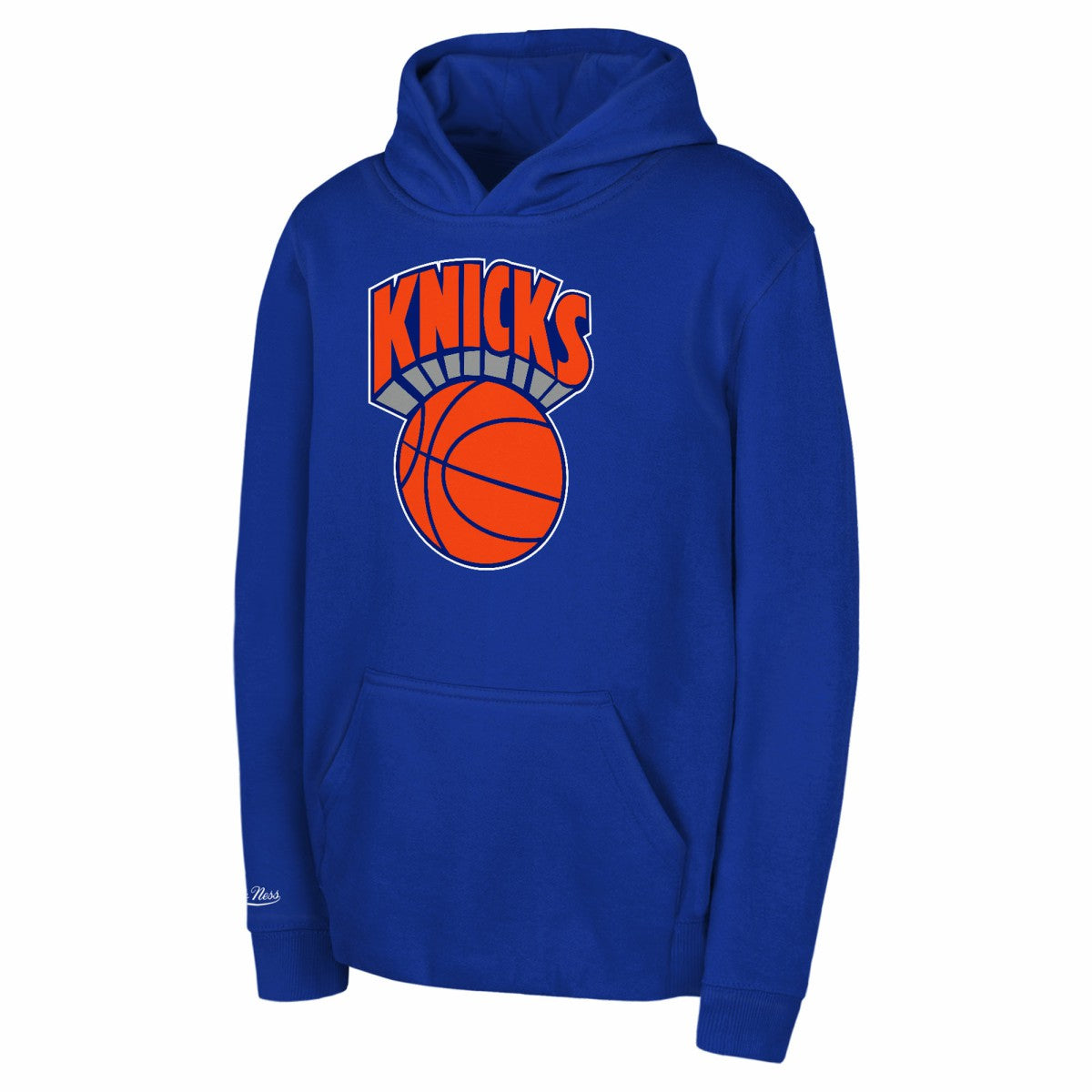 New York Knicks Preschool Retro Logo Pullover Hoodie Blue - NBA