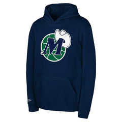 Dallas Mavericks Preschool Retro Logo Pullover Hoodie Navy - NBA