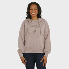 Memphis Grizzlies WEAR by Erin Andrews Women's Washed Pullover Crewdie Tan - NBA