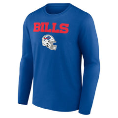 Keon Coleman Buffalo Bills Team Wordmark Name & Number Long Sleeve T-Shirt Royal | NFL
