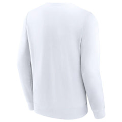Philadelphia Eagles Super Bowl LIX Champions Iconic Victory Fleece Sweatshirt White | Fanatics