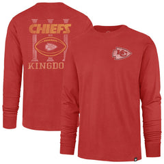 Kansas City Chiefs '47 Regional Backer Franklin Long Sleeve T-Shirt Red | 47 brand