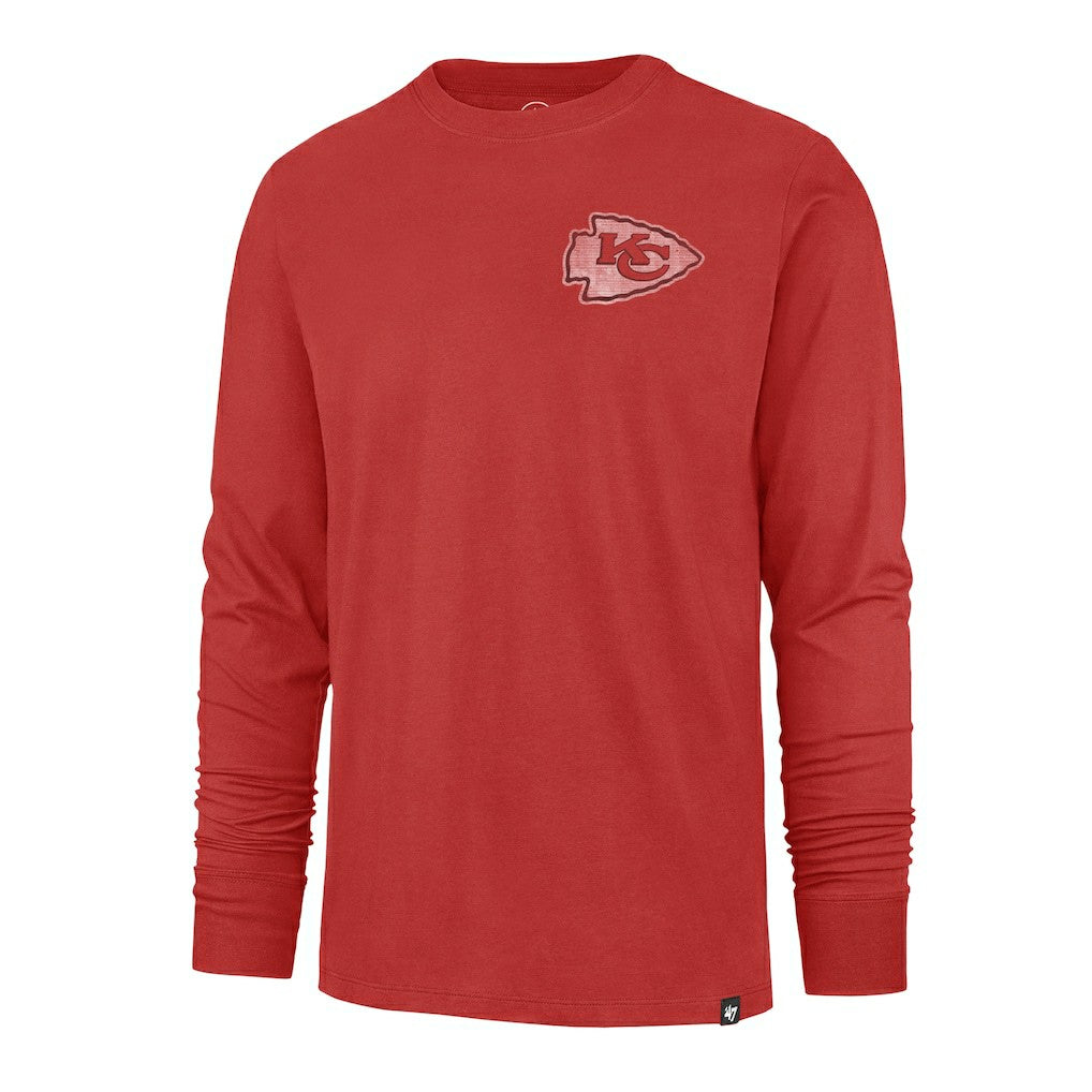 Kansas City Chiefs '47 Regional Backer Franklin Long Sleeve T-Shirt Red | 47 brand