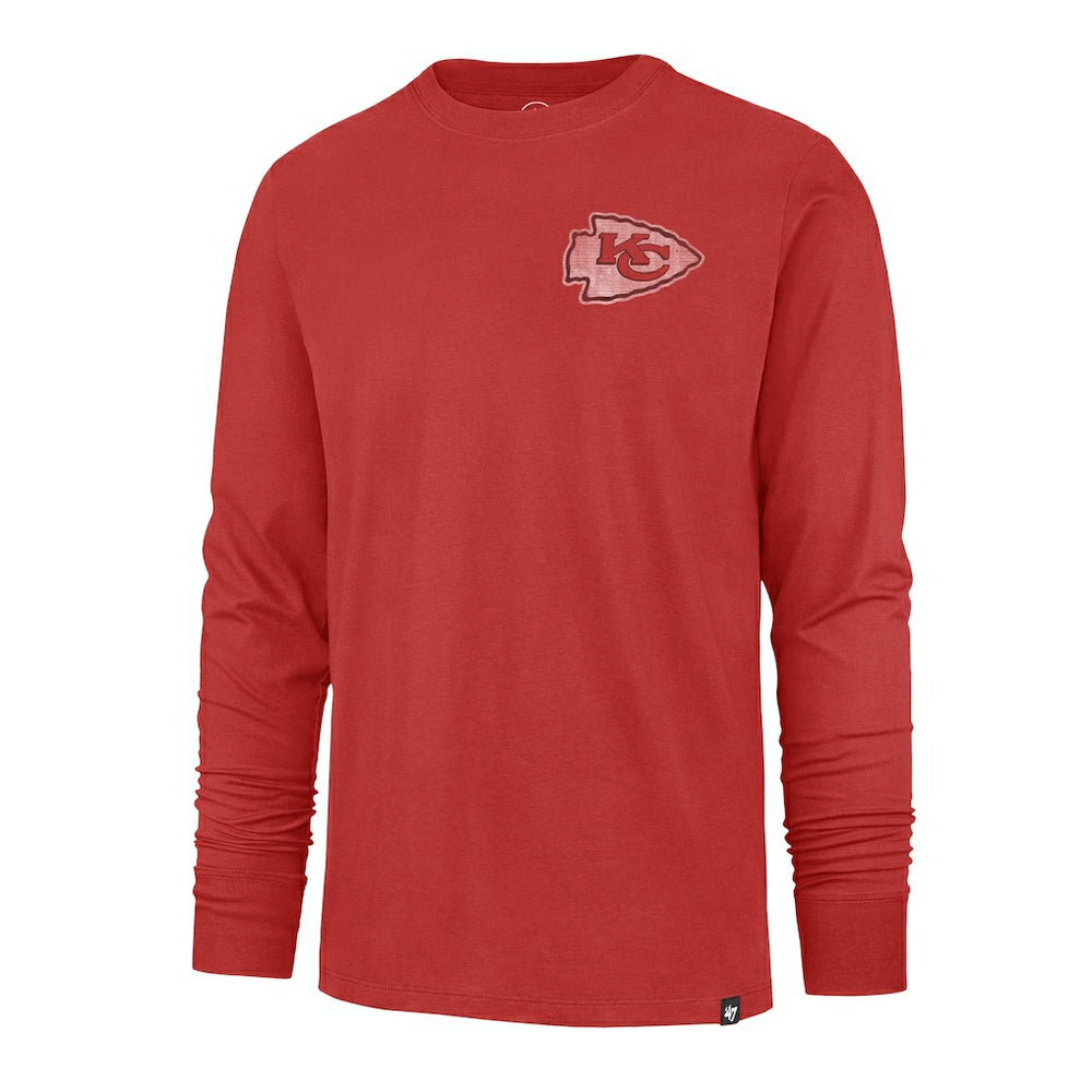 Kansas City Chiefs '47 Regional Backer Franklin Long Sleeve T-Shirt Red | 47 brand