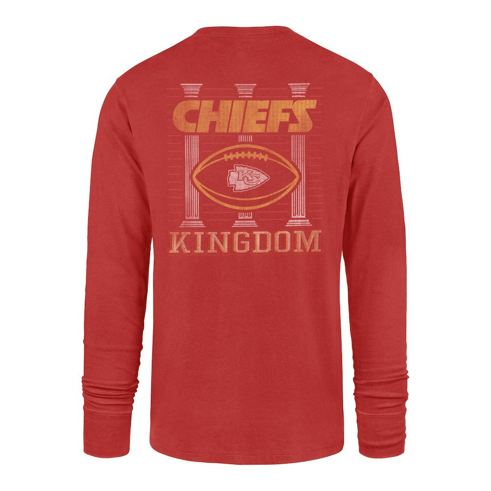 Kansas City Chiefs '47 Regional Backer Franklin Long Sleeve T-Shirt Red | 47 brand