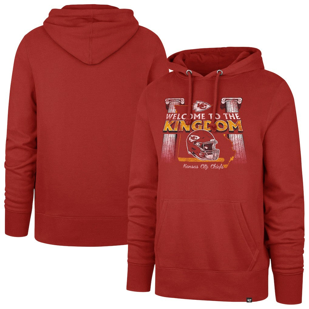 Kansas City Chiefs '47 Regional Headline Pullover Hoodie Red | 47 brand