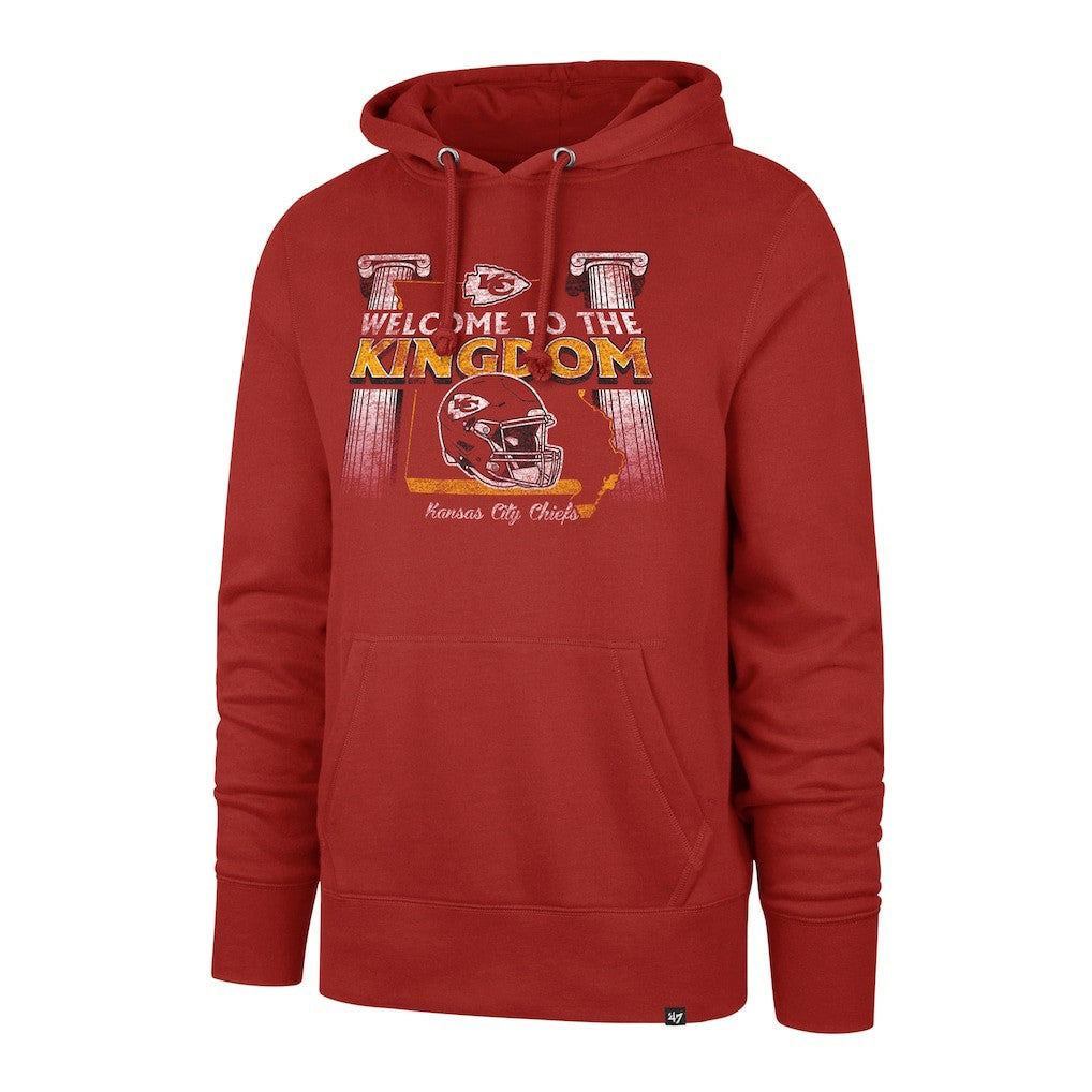 Kansas City Chiefs '47 Regional Headline Pullover Hoodie Red | 47 brand