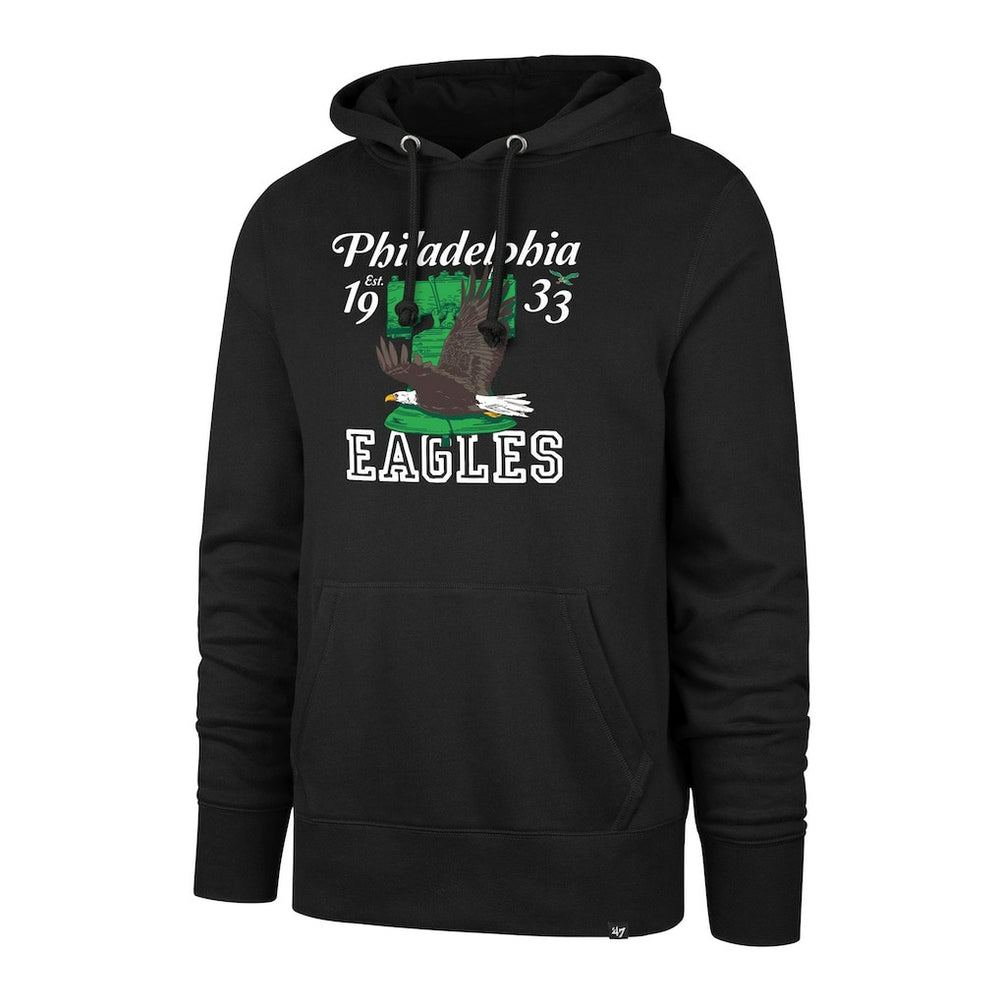 Philadelphia Eagles '47 Regional Headline Pullover Hoodie Black | 47 brand