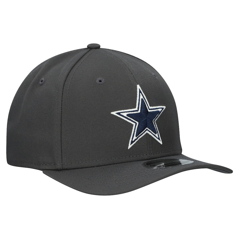 Dallas Cowboys New Era Main 9SEVENTY Adjustable Hat Graphite | NFL