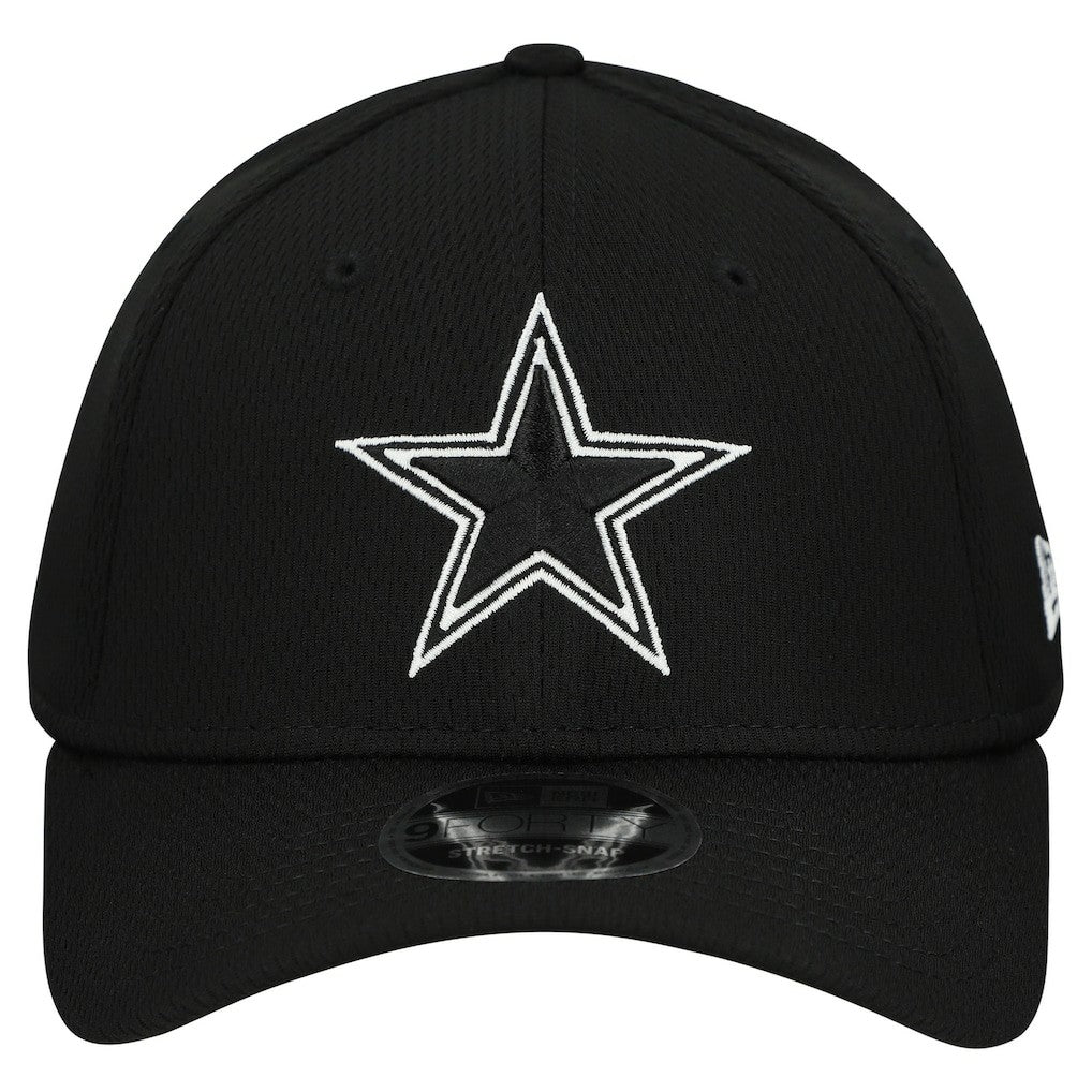 Dallas Cowboys New Era B-Dub 9FORTY Adjustable Hat Black | NFL