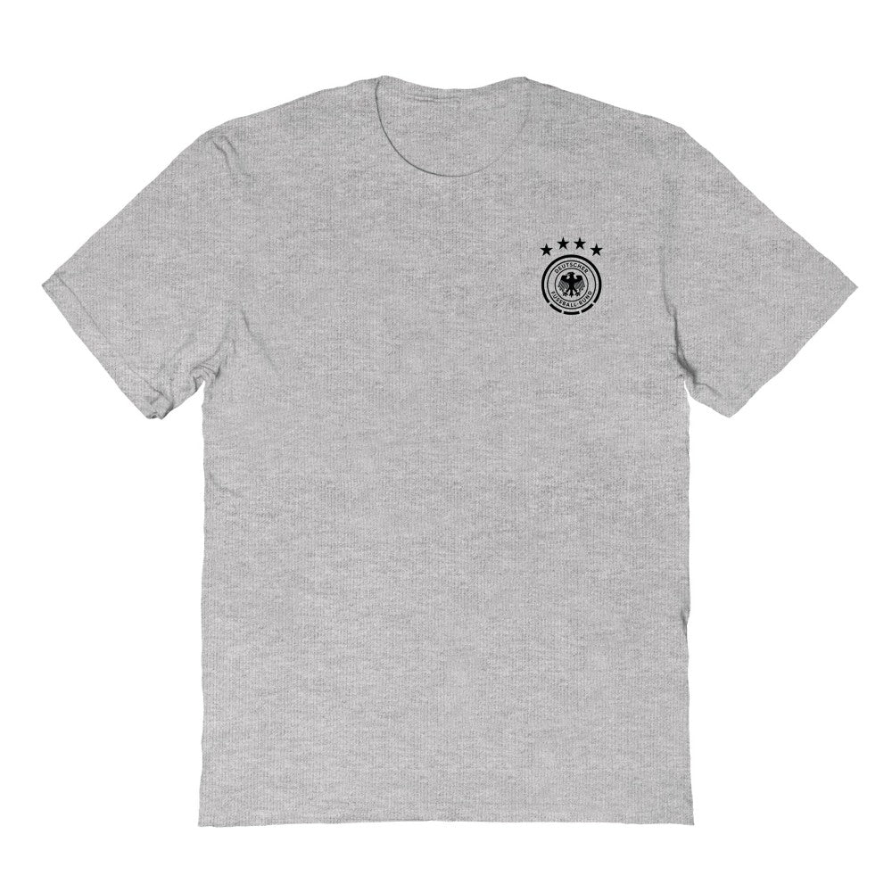 Germany National Team Vive La Fete Women's Impressions Artwork T-Shirt Heather Gray - FIFA World CUP
