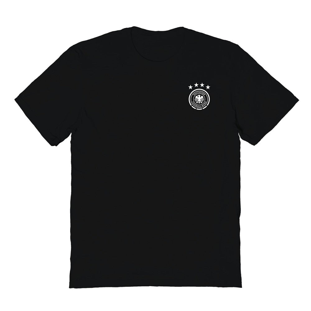 Germany National Team Vive La Fete Women's Impressions Artwork T-Shirt Black - FIFA World CUP