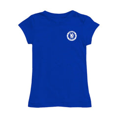 Chelsea Vive La Fete Girls Youth Color Badge Fitted T-Shirt Blue - FIFA World CUP