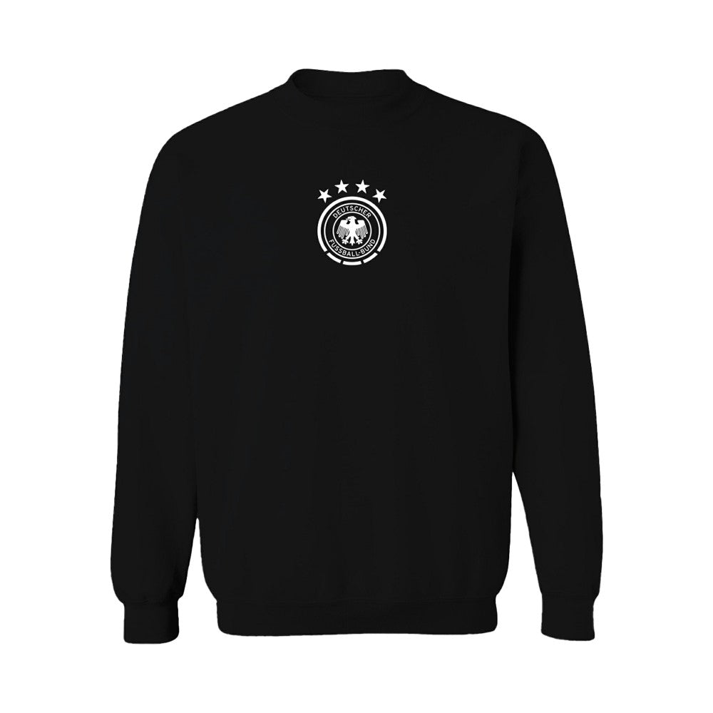 Germany National Team Vive La Fete Women's Color Badge Pullover Sweatshirt Black - FIFA World CUP