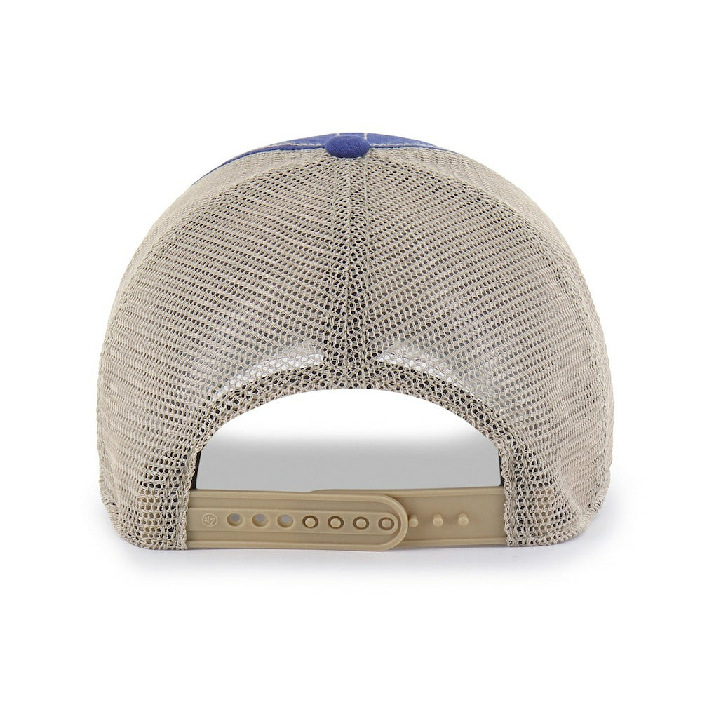 Golden State Warriors '47 Wabash Patch Clean Up Adjustable Hat Royal/Tan - NBA