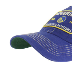 Golden State Warriors '47 Wabash Patch Clean Up Adjustable Hat Royal/Tan - NBA