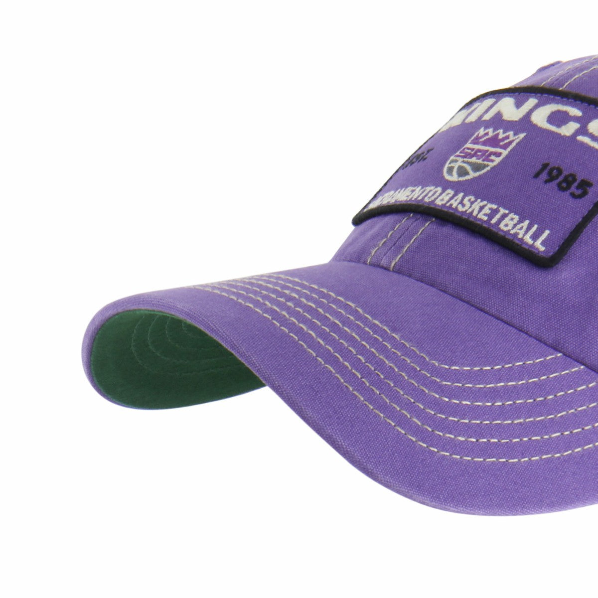 Sacramento Kings '47 Wabash Patch Clean Up Adjustable Hat Purple/Tan - NBA