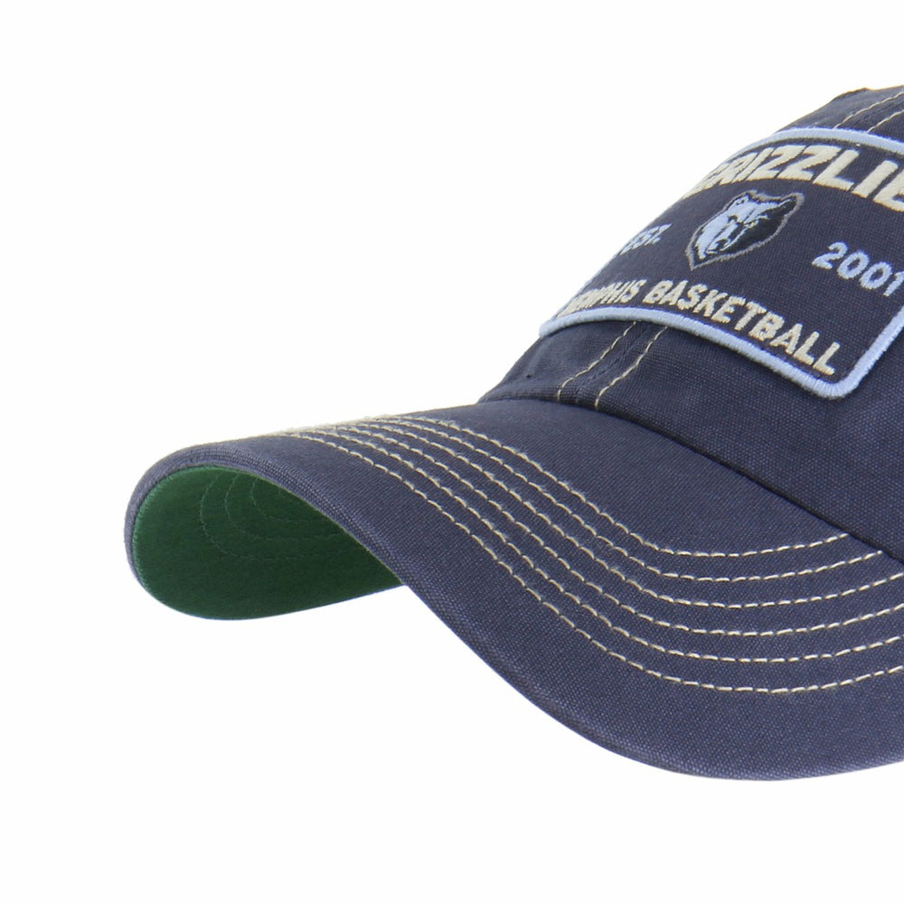 Memphis Grizzlies '47 Wabash Patch Clean Up Adjustable Hat Navy/Tan - NBA