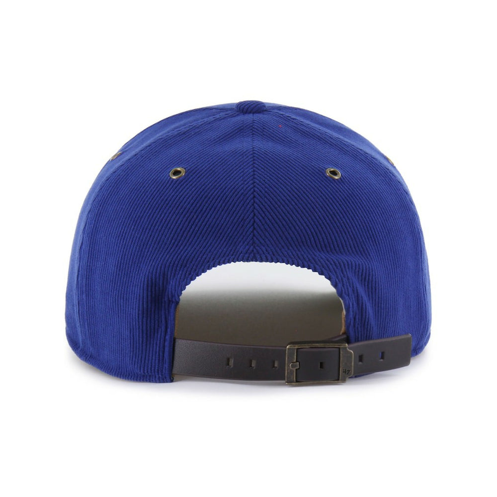 Dallas Mavericks '47 Golden Age Relaxed Corduroy Hitch Adjustable Hat Royal - NBA