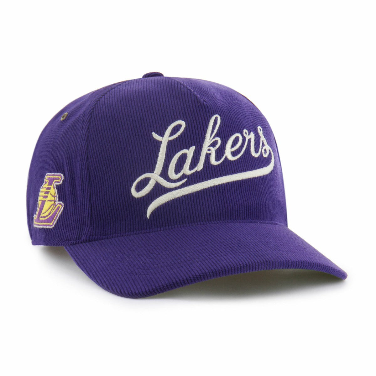Los Angeles Lakers '47 Golden Age Relaxed Corduroy Hitch Adjustable Hat Purple - NBA