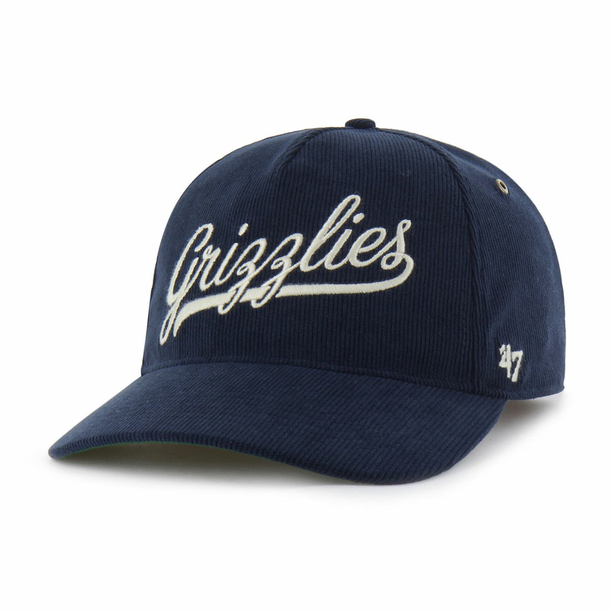 Memphis Grizzlies '47 Golden Age Relaxed Corduroy Hitch Adjustable Hat Navy - NBA