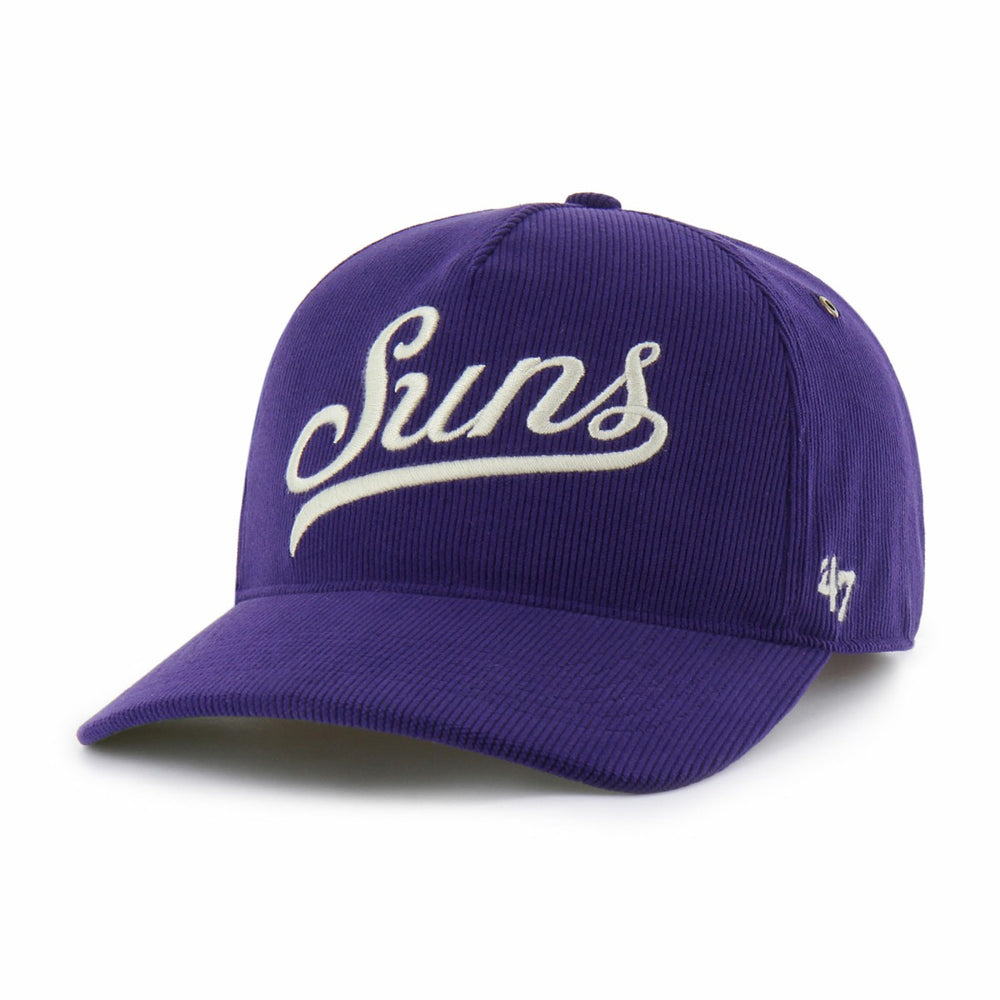 Phoenix Suns '47 Golden Age Relaxed Corduroy Hitch Adjustable Hat Purple - NBA