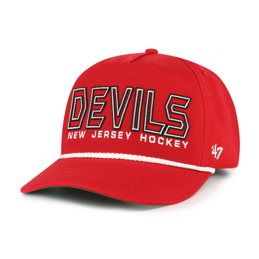 New Jersey Devils '47 Byline Hitch Adjustable Hat - Red - NHL