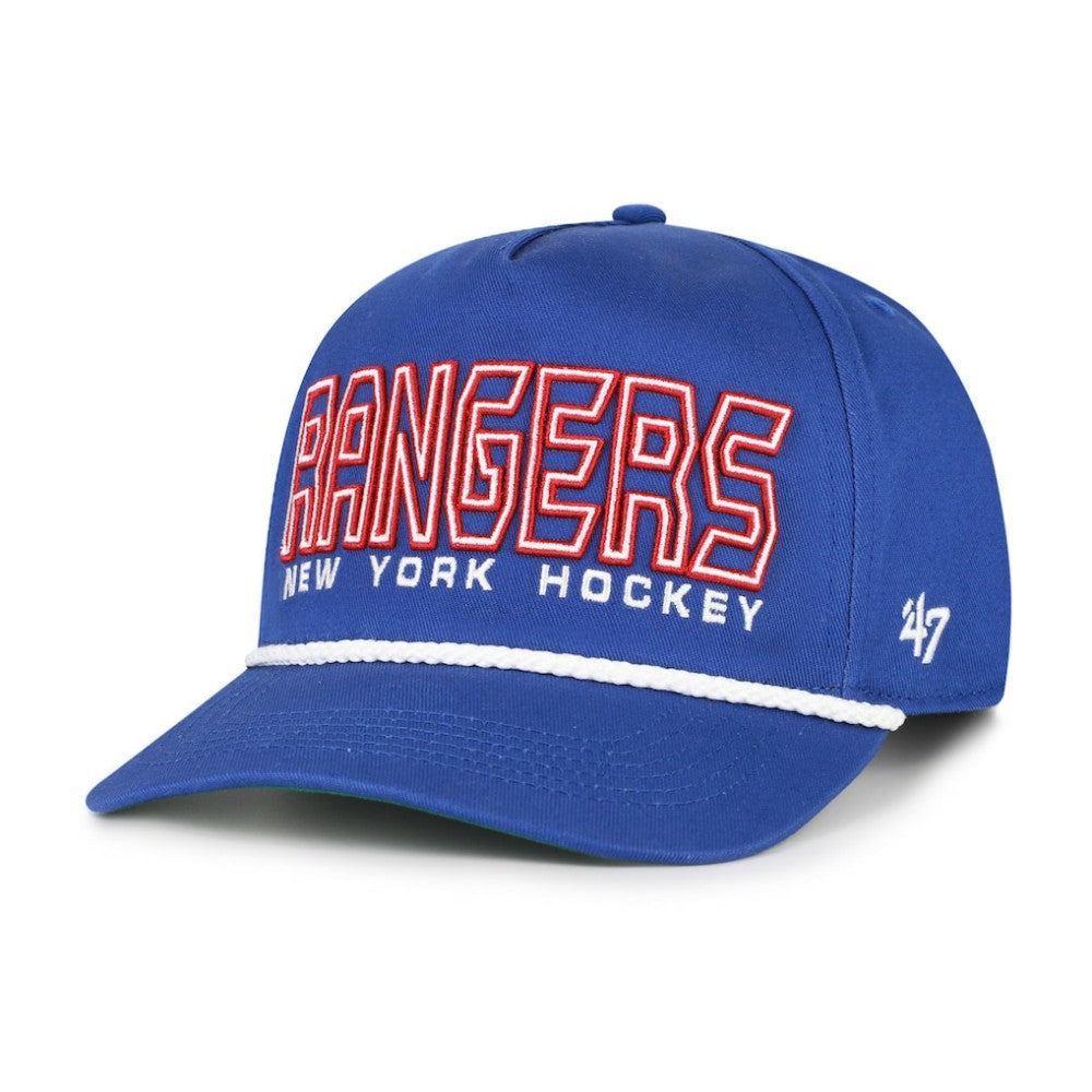 New York Rangers '47 Byline Hitch Adjustable Hat - Blue - NHL