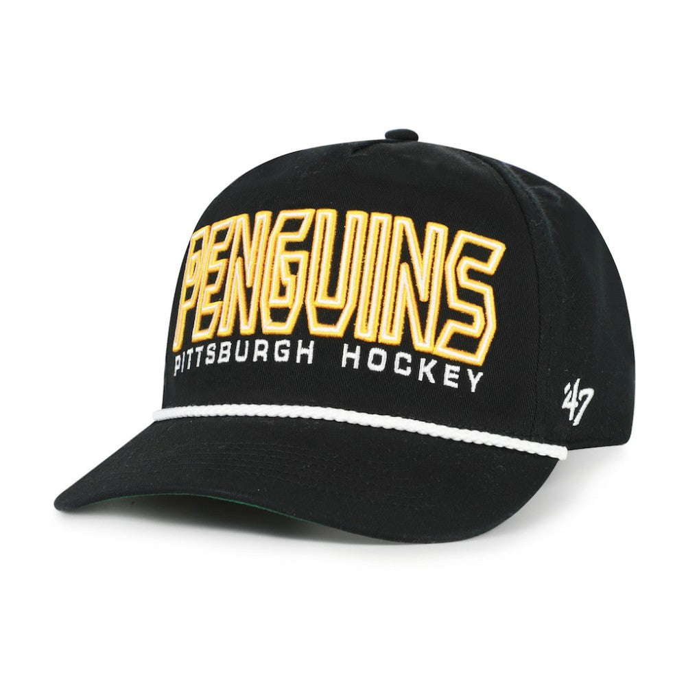 Pittsburgh Penguins '47 Byline Hitch Adjustable Hat - Black - NHL