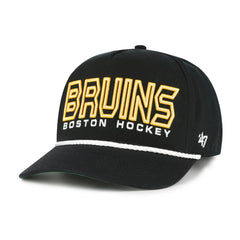 Boston Bruins '47 Byline Hitch Adjustable Hat - Black - NHL