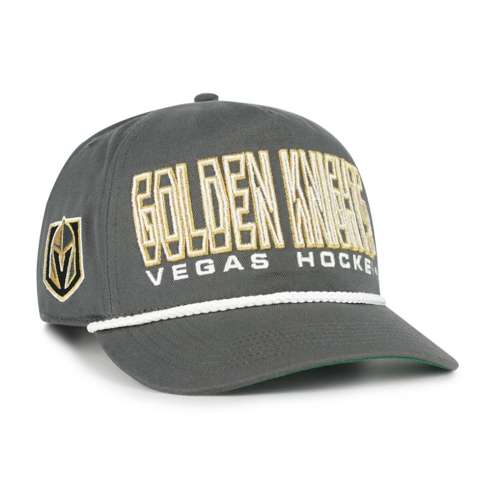 Vegas Golden Knights '47 Byline Hitch Adjustable Hat - Charcoal - NHL